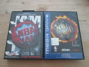 NBA JAM Tournament Edition & NBA JAM **COMPLETE INCL MANUAL** Sega Megadrive PAL - Picture 1 of 11