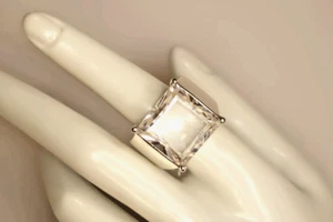 Thomas Sabo Vintage Ring Cocktailring silber weiß TR1485-1-066, Gr.56 - Bild 1 von 12