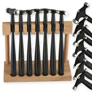 Prestige 7-Pcs Hammers Set W/Wooden Stand,Jewellery Making Matel Forming Tool - Picture 1 of 1