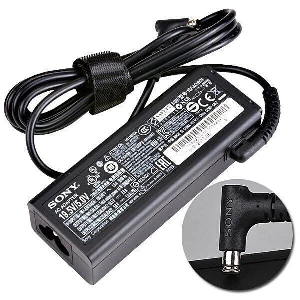 Adaptador de CA para cargador de fuente de alimentación Sony Vaio VGP-WKB16 SVT11 SVT112 TAP11 Foto 1 de 1