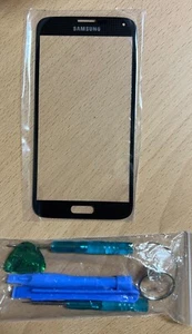 Samsung Galaxy S5 i9600 SM-G900F Display Glas Digitzer Schwarz - Zdjęcie 1 z 1