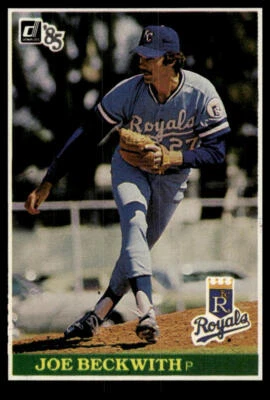 1985 Donruss #541 Joe Beckwith - Image 1 of 2