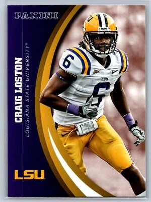2015 Panini Collegiate LSU Craig Loston #12 - Image 1 of 2