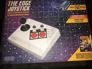  The Edge Joystick Arcade Joystick Nintendo NES Classic Edition & Wii U NEW - Picture 1 of 6