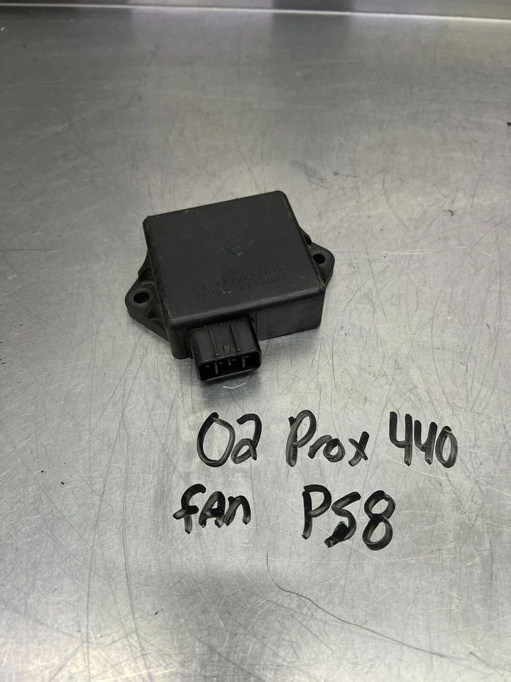 00 01 02 2000 Ventilador Polaris XCF ProX 440 CDI ECU Computadora OEM F8T18972 OEM Foto 1 de 3