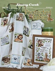 Protected Babies BK508 by Stoney Creek cross stitch pattern - Picture 1 of 1