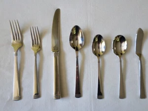 Wedgwood Recital Flatware Stainless Fork Spoon Knife BUY 1 OR MANY Martha Stewar - Picture 1 of 15