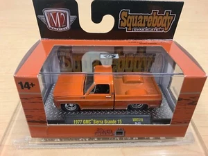 2024 M2 “Squarebody Syndicate” 1977 GMC Sierra Grande 15 WMTS18 24-21 MIB Read - Picture 1 of 6