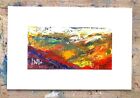 "Cambrian Mountains. Autumn 1990's." An Original Signed Painting.