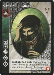 Qawiyya el-Ghaduba x1 Salubri antitribu HttB VTES Jyhad - Picture 1 of 1