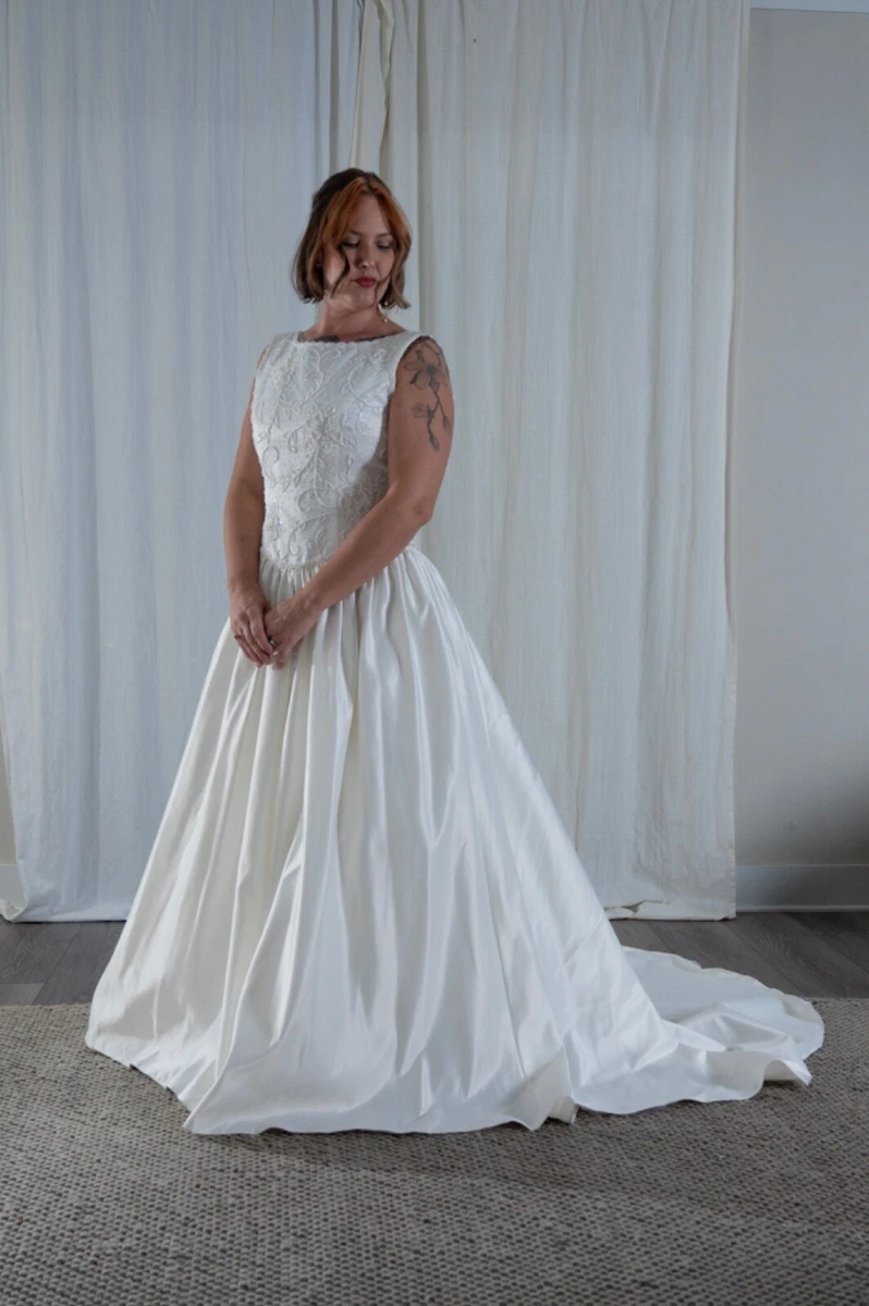 Vintage Alfred Angelo Wedding Dress In Wedding Dresses for sale | eBay