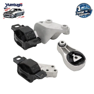 Right Engine Motor & Transmission Mount Set 3PCS For Smart Fortwo 451 2008-2015 Foto 1 de 4