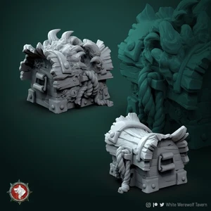 Chest Mimic Miniatur - White Werwolf Tavern - DnD Miniaturen - Rollenspiel G - Bild 1 von 4