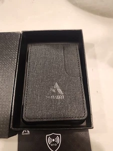 Muradin Tactical Wallet Smart Dapper Bifold Fba-v03 Blk Pu - Bild 1 von 5