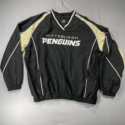 G3 Pittsburgh Penguins Lined Mediumweight XXL Pull-over Jacket Vintage - Image 1 of 4