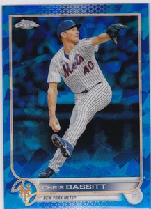 Topps 2022 actualización cromada edición Sapphire #US305 Chris Bassitt New York Mets - Imagen 1 de 1