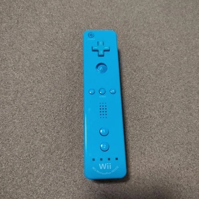 Nintendo Wii Remote Plus Blue Controller for Wii and WiiU with Sensor Wireless - Image 1 of 2