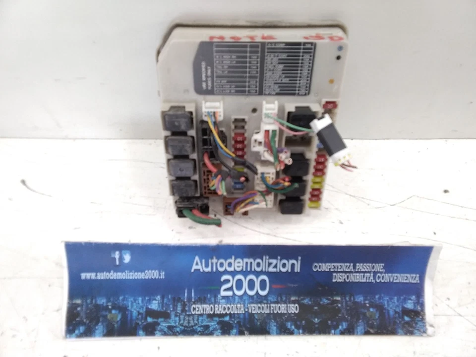 CENTRALINA PORTA FUSIBILI PER NISSAN Note 1° Serie Diesel (06>08) - Immagine 1 di 1