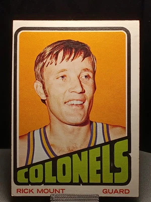 Vintage 1972-73 Topps #237 Rick Mount Kentucky Colonels - Image 1 of 3