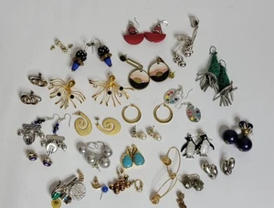 Lotto 24 paia di orecchini moda vintage Estate molto belli! - Foto 1 di 10