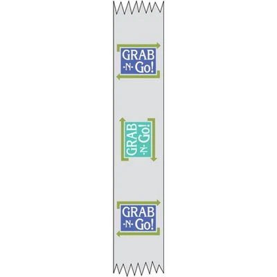 HUBERT Tamper Evident Packaging Tape for Food Containers Transparent Clear - Image 1 of 3