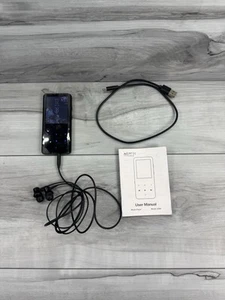 AGPTEK 32GB MP3 Player with Bluetooth 5.3, A19X 2.4" Curved Screen Bluetooth - Picture 1 of 3