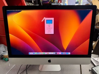 Apple iMac (Retina 5K, 27-inch, 2017) i5 32GB Radeon Pro 570 4GB 1TB Fusion Driv - Image 1 of 4