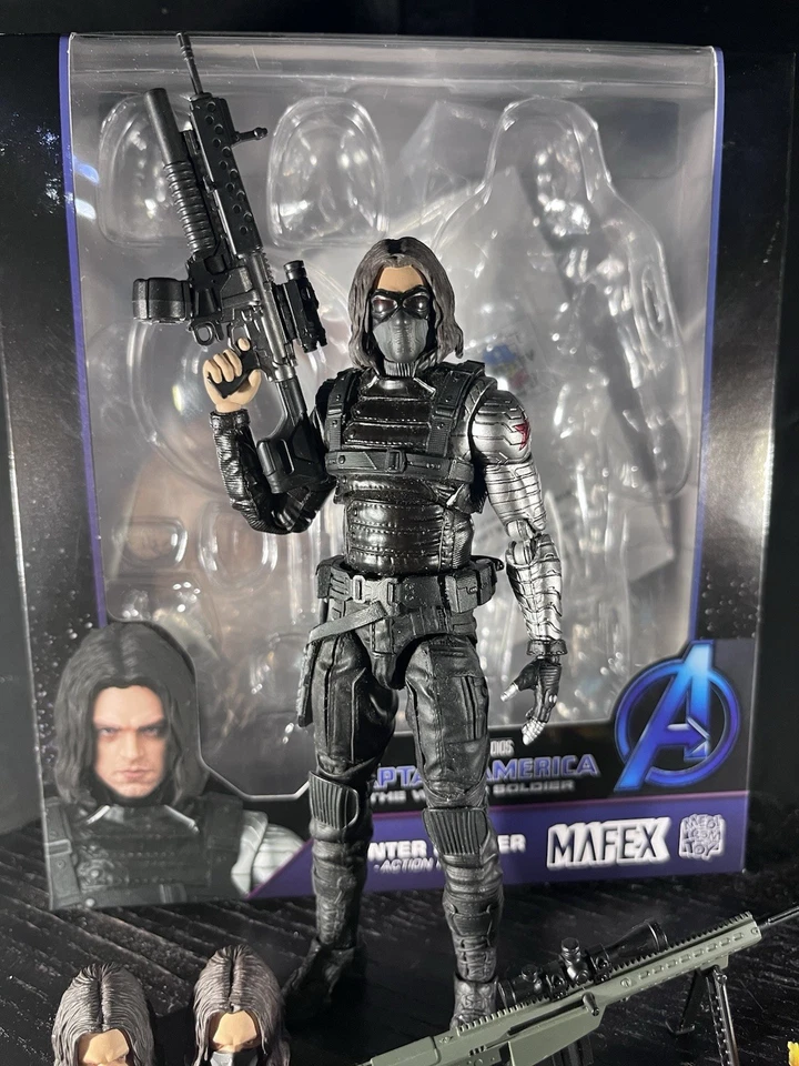 Juguete Medicom Mafex Nº203 Soldado de Invierno Usado Accesorios Extra Foto 1 de 4