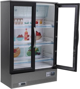 Puppenhaus Doppeltür Kühlschrank Miniaturen Küchenzubehör Maßstab 1:12 - Bild 1 von 13