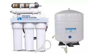 PREMIER RO Reverse Osmosis Water Filtration System 150 GPD Alkaline Ionizer -ORP - Picture 1 of 5