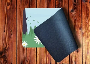 Alfombra de juego estampada, patrón de prado, alfombra de mesa de neopreno impreso para juegos - Imagen 1 de 2
