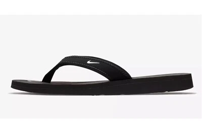 Women's Nike Celso Girl Thong Flip Flop Sandal Black/White 314870 011 - Image 1 of 4