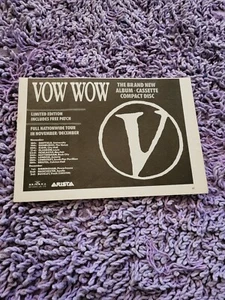 TPGM58 ADVERT 5X8 VOW WOW : NEW ALBUM & NOV/DEC NATIONWIDE TOUR DATES - Picture 1 of 1