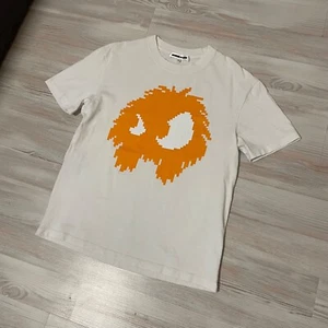 McQ Alexander McQueen Men's Dropped Shoulder Monster T-Shirt - Optic White - Picture 1 of 8