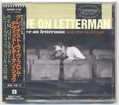 Live On Letterman (Music From The Late Show)  WPCR-1739 CD NEW  PROMO JAPAN - Bild 1 von 2