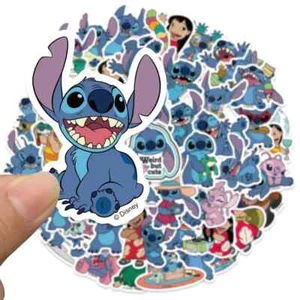 51 pegatinas/calcomanías de vinilo STITCH AND LILO-FUN, aplicar a coche-teléfono-portátil-bicicleta - Imagen 1 de 10