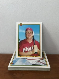 1990 Bowman Baseball Philadelphia Phillies 20-Card Complete Team Set - Picture 1 of 3