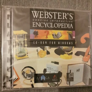 Websters Concise Interactive Encyclopaedia CD-ROM for PC - DOS or Windows 3.1 - Picture 1 of 3