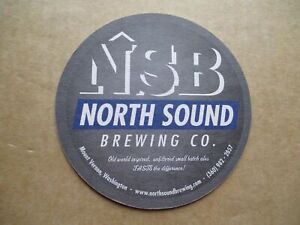 1 Bierdeckel aus den USA North Sound Brewing Company aus Mount Vernon in WA 