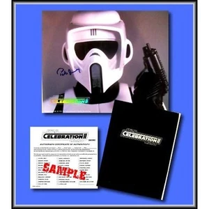 Star Wars Celebration II Signed Autograph Photo PETER DIAMOND as SCOUT TROOPER - Picture 1 of 1