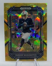 2023 Prizm Draft Picks Football GOLD CRACKED ICE Parallels 1-200 You Choose!