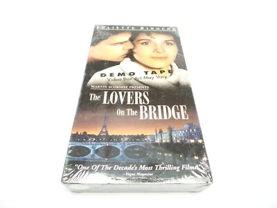 NEW SEWLED RARE The Lovers on the Bridge (VHS) Binoche DEMO SCREENER PROMO - Image 1 of 2
