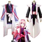 GUNDAM Lacus Clyne Cosplay Costume Outfits Women's Halloween Carnival Party Suit