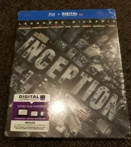 INCEPTION 2-disc Blu-ray Steelbook European Region-Free Import Limited BRAND NEW - Picture 1 of 4