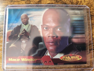 2001 Topps Star Wars Evolution Mace Windu #46 Samuel L. Jackson - Image 1 of 2