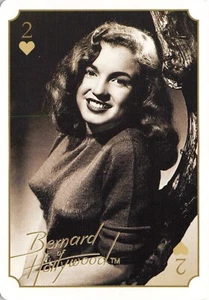Young Marilyn Monroe Single Swap Playing Card Bernard of Hollywood OOP - Picture 1 of 2