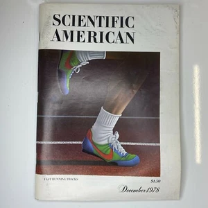 Scientific American Magazine 1978 December Fast Running Akhenaten Temple Nike Ad - Picture 1 of 7