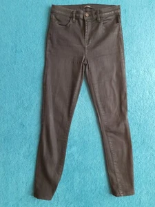 J BRAND Maria Fearless BLACK Stretch DENIM Jeans 28 UK 8 W28 L26 Skinny Leg Pant - Picture 1 of 12