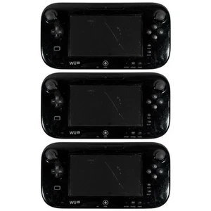 *TEILE/REPARATUR* 3X Nintendo Wii U Gamepad Controller nur Tablet WUP-010 (LESEN) - Bild 1 von 16