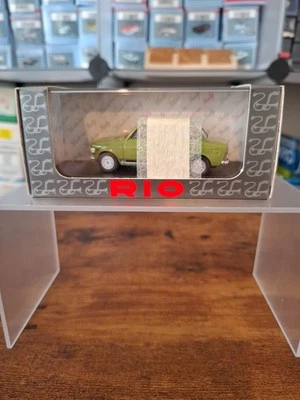 Rio RIO4564 Fiat 128 Rally 1971 modelo verde 1.43 na caixa - Imagem 1 de 4